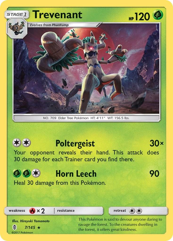 Trevenant #7 Pokemon Guardians Rising