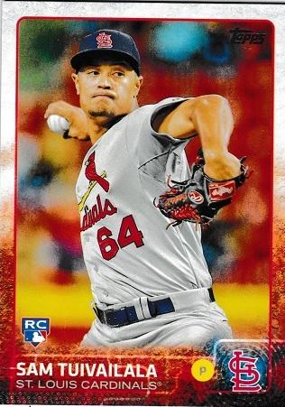 Sam Tuivailala #522 Baseball Cards 2015 Topps