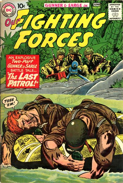 Our Fighting Forces #55 (1960) Comic Books Our Fighting Forces
