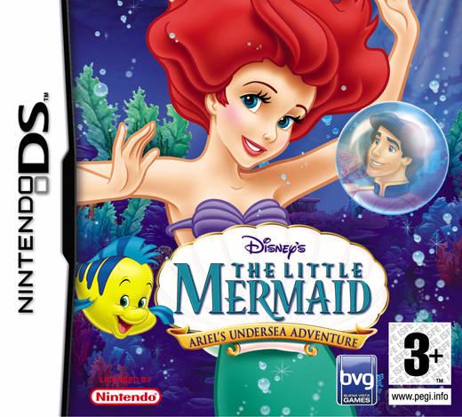 Little Mermaid Ariel's Undersea Adventure PAL Nintendo DS