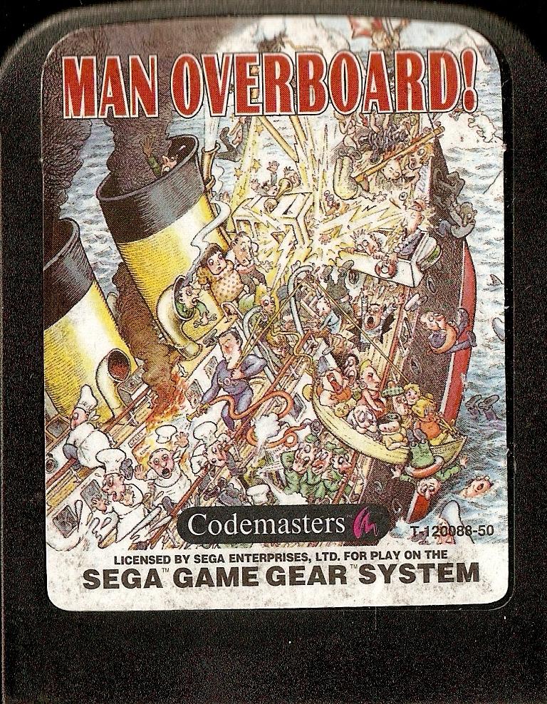 Man Overboard PAL Sega Game Gear