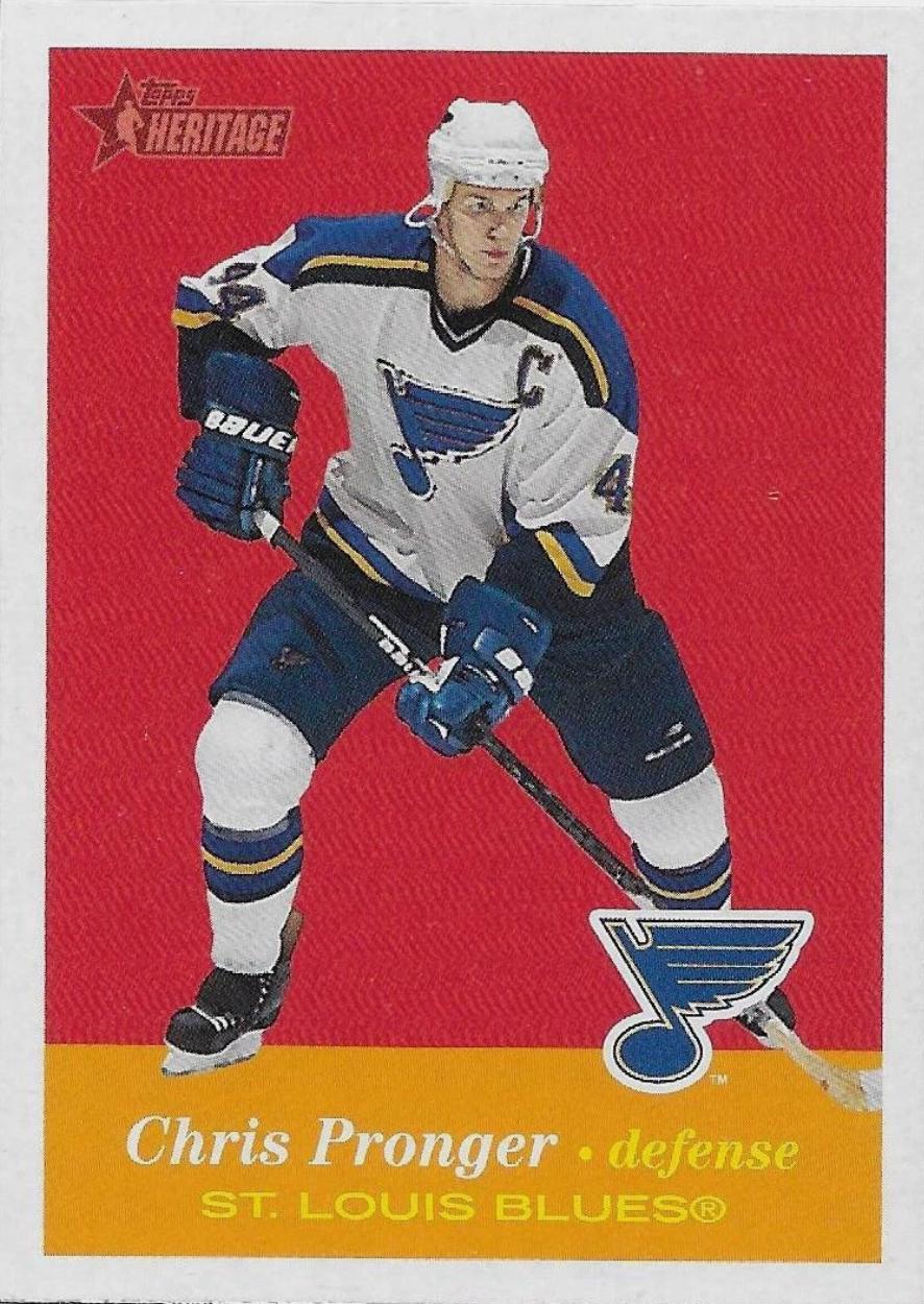 Chris Pronger #34 2001 Topps Heritage Hockey