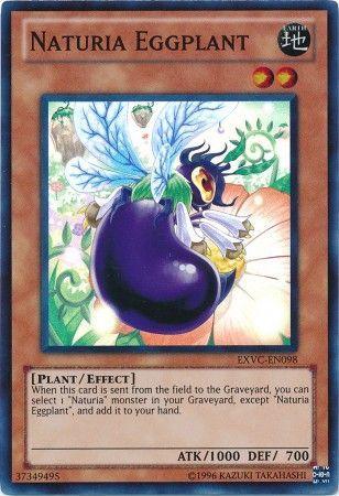 Naturia Eggplant EXVC-EN098 YuGiOh Extreme Victory