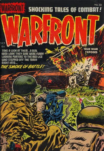 Warfront #23 (1954) Comic Books Warfront