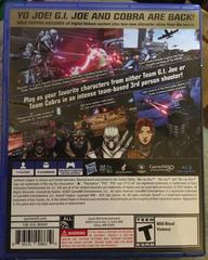 Rear Box Art | G.I. Joe: Operation Blackout [Gold Edition] Playstation 4