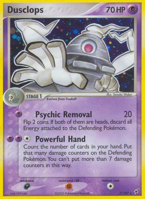 Dusclops #7 Pokemon Deoxys