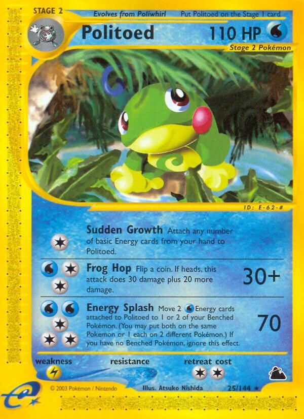 Politoed #25 Pokemon Skyridge