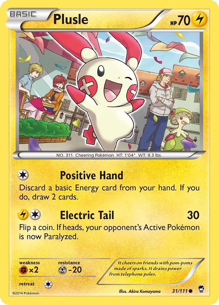 Plusle #31 Pokemon Furious Fists