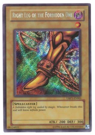 Right Leg of the Forbidden One UBP1-EN001 YuGiOh GX Ultimate Beginner's Pack