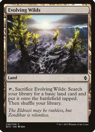 Evolving Wilds #236 Magic Battle for Zendikar