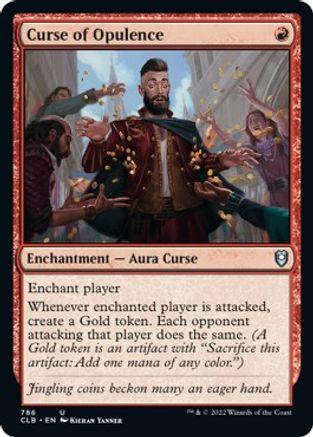Curse of Opulence #786 Magic Commander Legends: Battle for Baldur's Gate