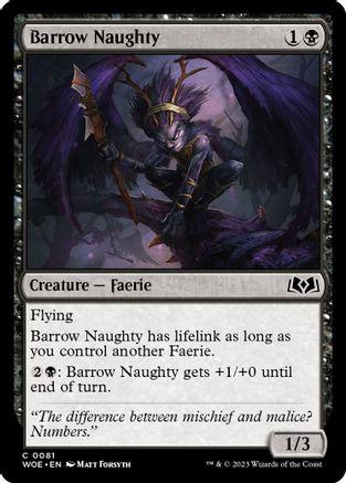 Barrow Naughty #81 Magic Wilds of Eldraine