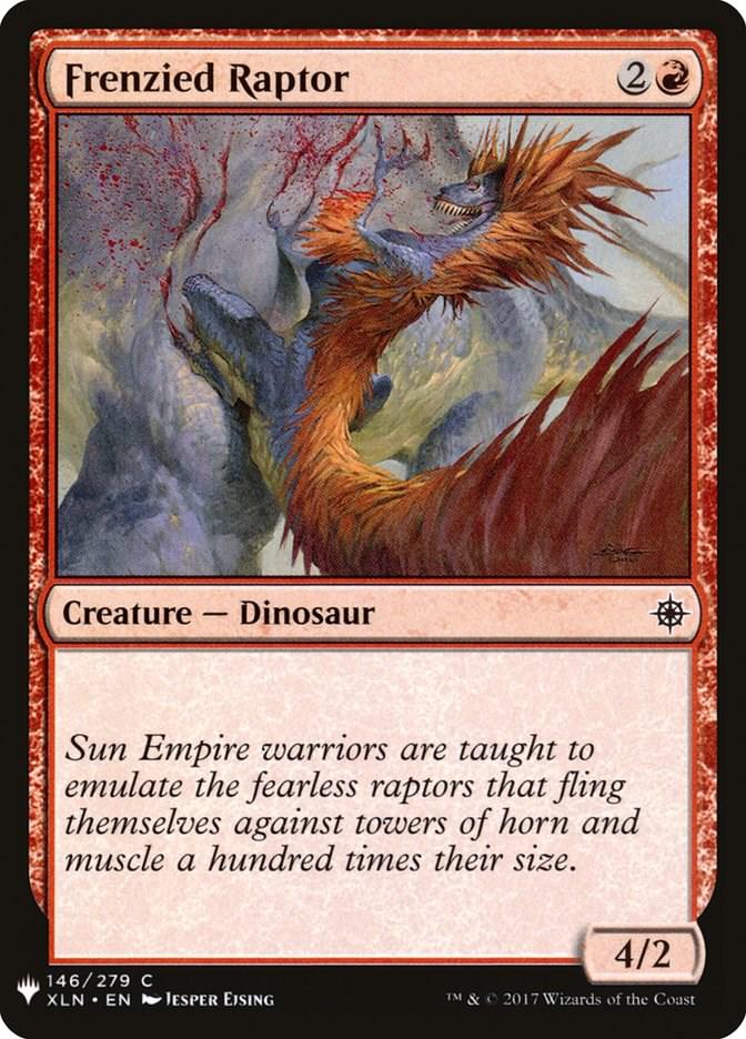 Frenzied Raptor (Magic The List Reprints)