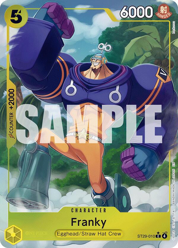 ゲームキャラクター Mr.Franky Franky [Full Art] ST29-010 Prices | One Piece Starter Deck 29