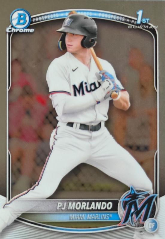 PJ Morlando #BCP-91 Baseball Cards 2025 Bowman Chrome Prospects