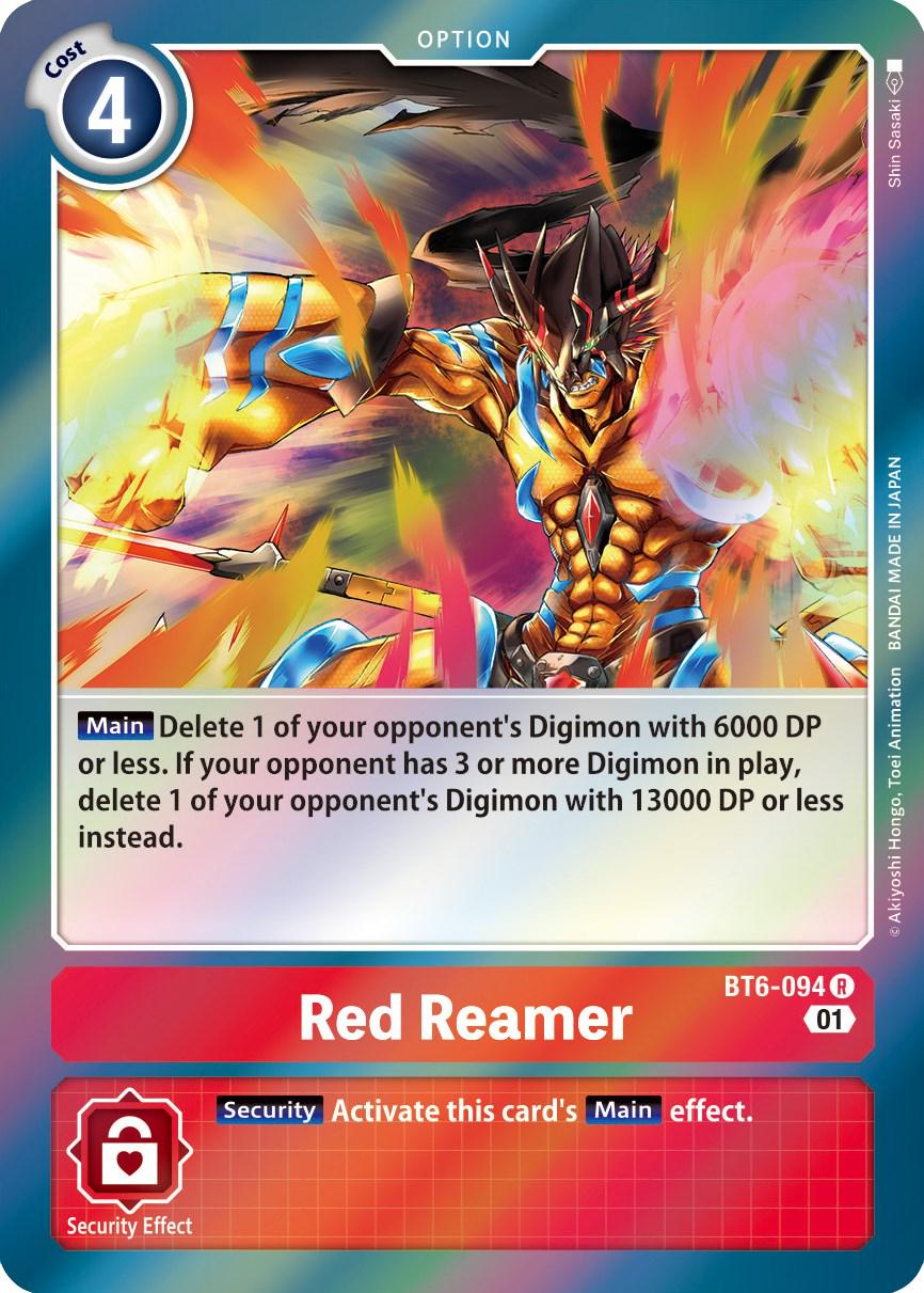 Red Reamer front