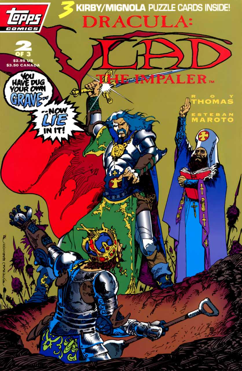 Dracula: Vlad the Impaler #2 (1993) Comic Books Dracula: Vlad The Impaler