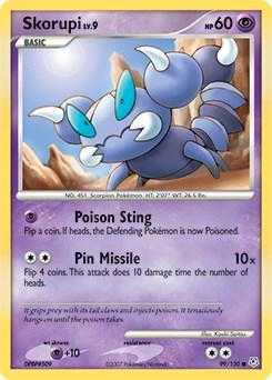Skorupi #99 Pokemon Diamond & Pearl
