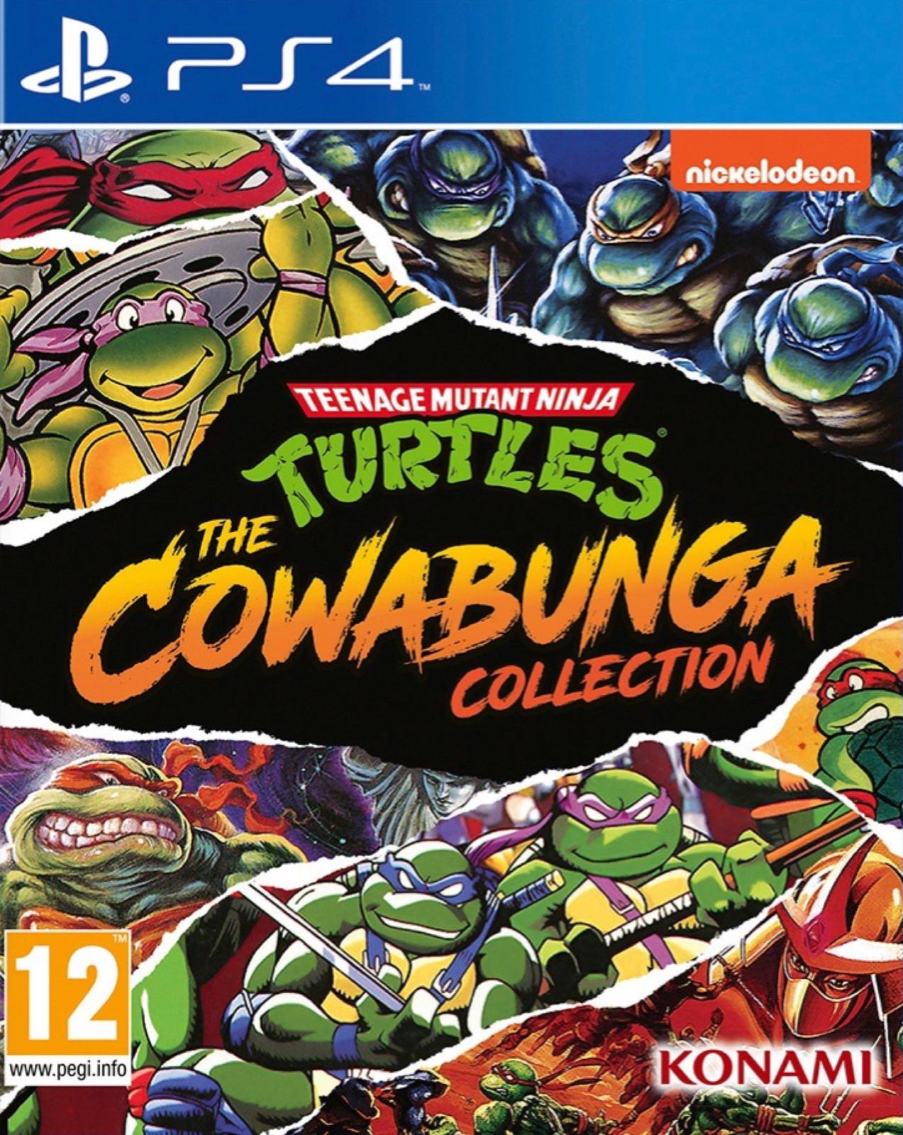 Teenage Mutant Ninja Turtles: The Cowabunga Collection PAL Playstation 4