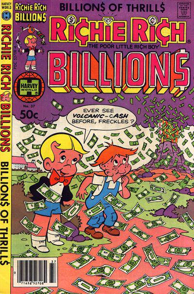 Richie Rich Billions #37 (1980) Comic Books Richie Rich Billions
