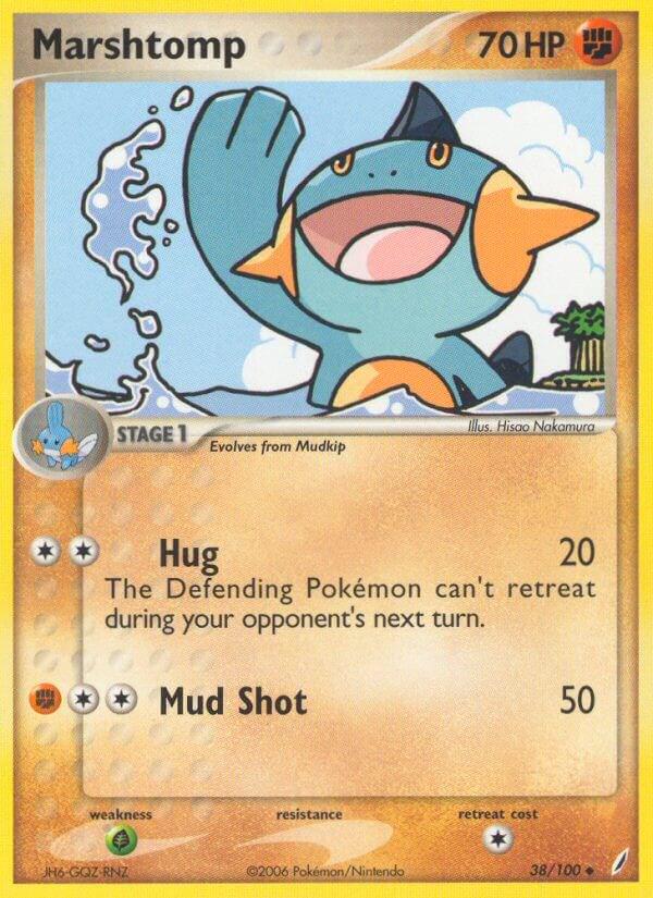 Marshtomp #38 Pokemon Crystal Guardians