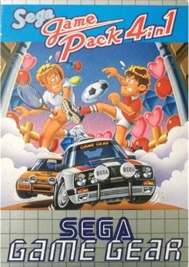 Sega Game Pack 4 in 1 PAL Sega Game Gear