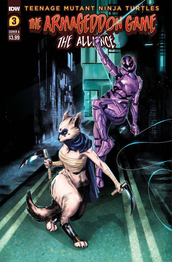 Teenage Mutant Ninja Turtles: The Armageddon Game - The Alliance #3 (2023) Comic Books Teenage Mutant Ninja Turtles: The Armageddon Game - The Alliance