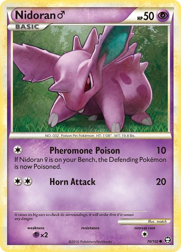 Nidoran M #70 Pokemon Triumphant
