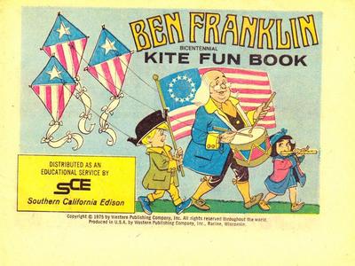 Ben Franklin (1975) Comic Books Kite Fun Book