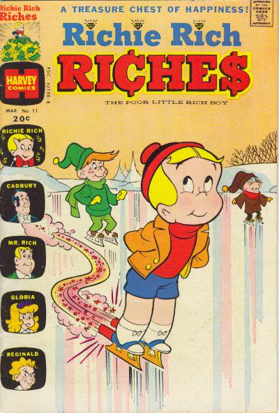 Richie Rich Riches #11 (1974) Comic Books Richie Rich Riches