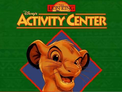 Disney's Activity Center: The Lion King PC Games
