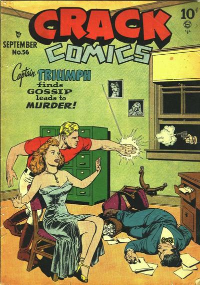 Crack Comics #56 (1948) Comic Books Crack Comics