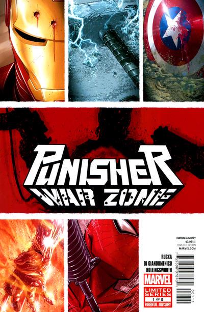 Punisher: War Zone #1 (2012) Comic Books Punisher: War Zone