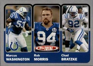 Chad Bratzke, Marcus Washington, Rob Morris