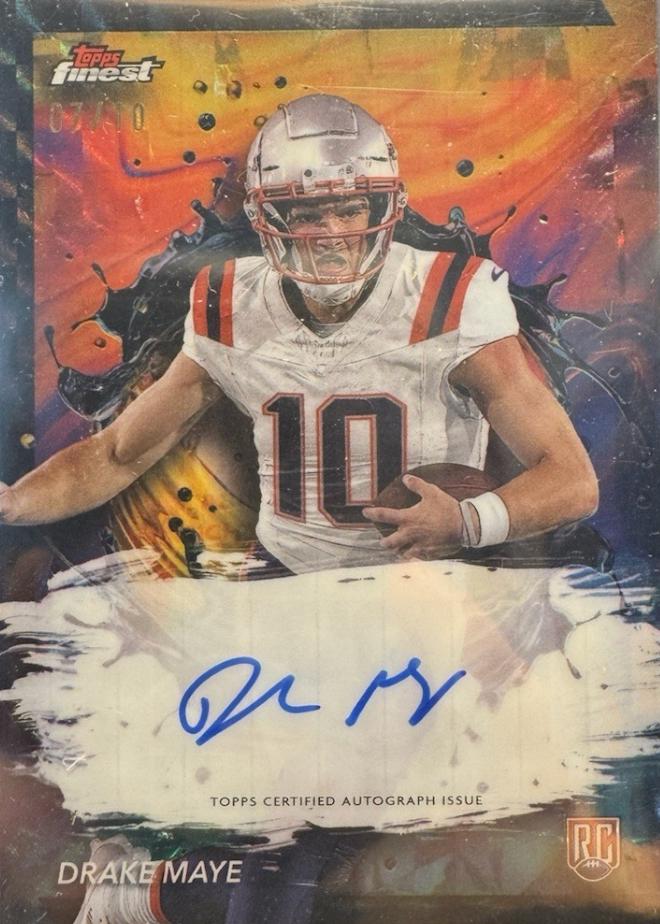 Drake Maye [Oil Spill Refractor] #RFA-DM