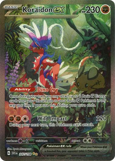 Koraidon ex #247 Cover Art