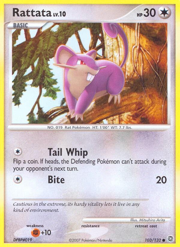 Rattata #103 Pokemon Secret Wonders