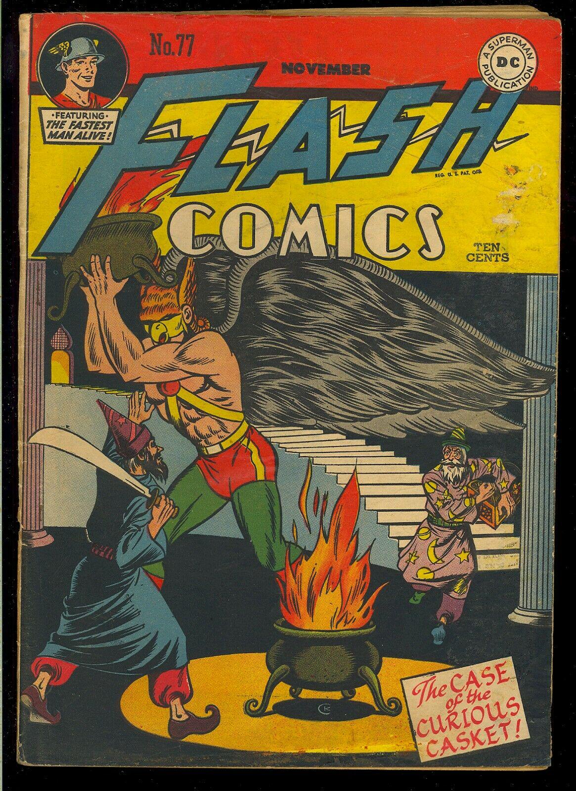 Flash Comics #77 (1946) Comic Books Flash Comics