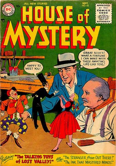 House of Mystery #42 (1955) Comic Books House of Mystery