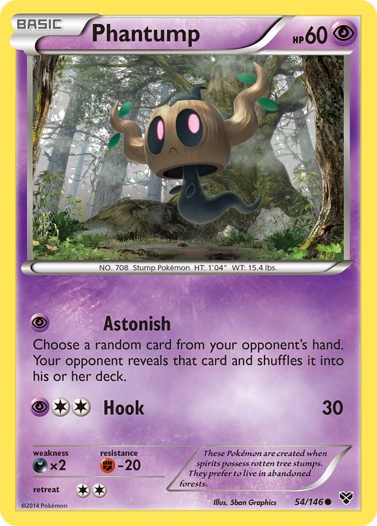 Phantump #54 Pokemon XY