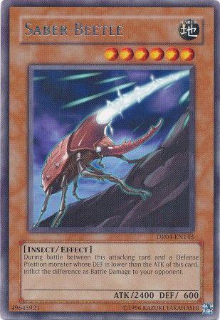 Saber Beetle DR04-EN143 YuGiOh Dark Revelation Volume 4