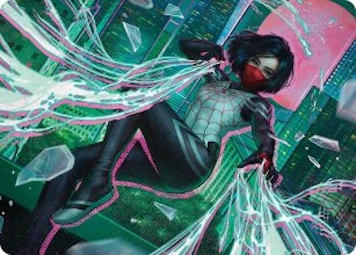 Silk, Web Weaver (Magic Marvel Spider-Man Art Series)