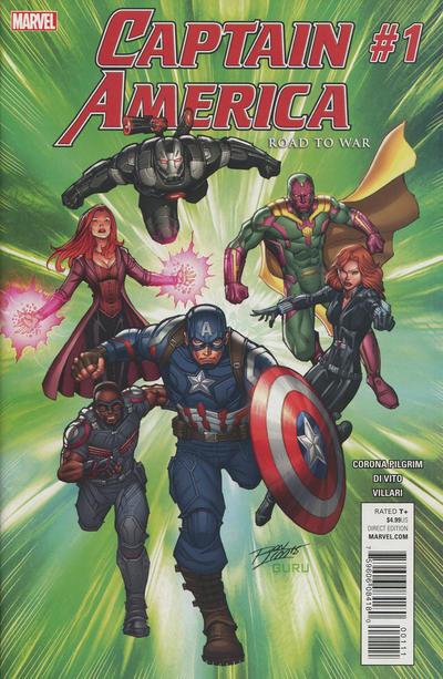 Captain America: Road to War #1 (2016) Comic Books Captain America: Road To War