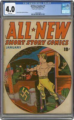 All-New Short Story Comics #1 (1943) Comic Books All-New Short Story Comics