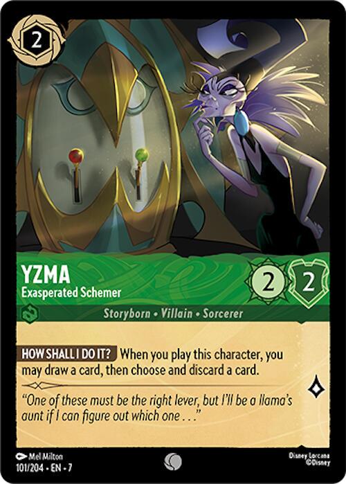 Yzma - Exasperated Schemer #101 Lorcana Archazia's Island