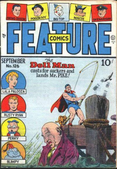 Feature Comics #126 (1948) Comic Books Feature Comics