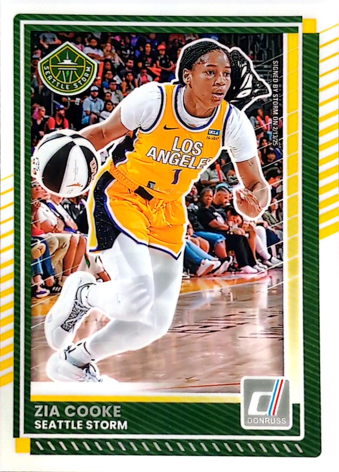 Zia Cooke #69 2025 Panini Donruss WNBA