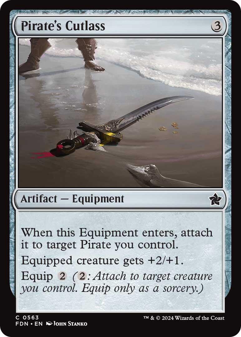 Pirate's Cutlass #563 Magic Foundations