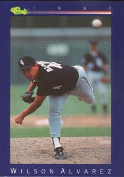 Wilson Alvarez #114 1992 Classic Baseball