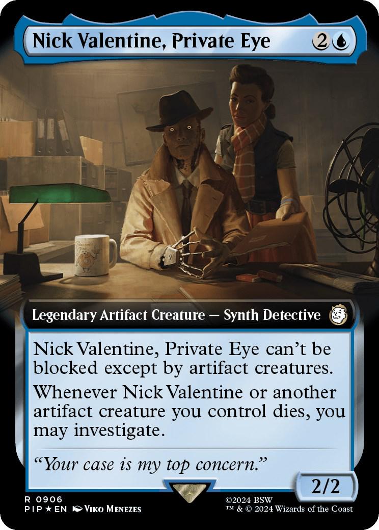 Nick Valentine, Private Eye #906 Magic Fallout